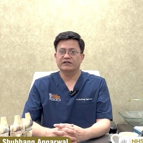 Dr. Shubhang Aggarwal, Senior Orthopaedic and Robotic Joint Replacement Surgeon